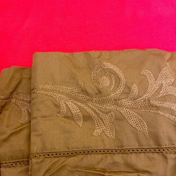 🆕 NWOT! Fieldcrest Luxury Standard Pillowcases Set of 2. 500 Thread Count - Picture 3 of 6